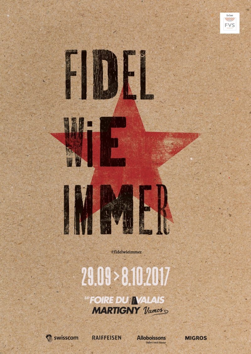 Foire du Valais - Poster 2017 DE